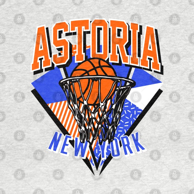 New York Basketball Astoria Throwback by funandgames